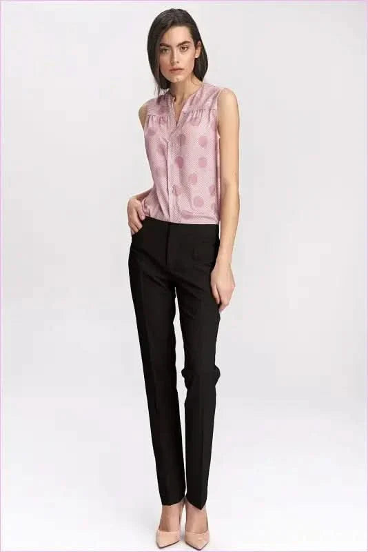 Black Classic Fashion Trousers