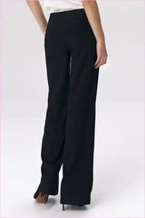 Black Palazzo Trousers Unique Fashion Style