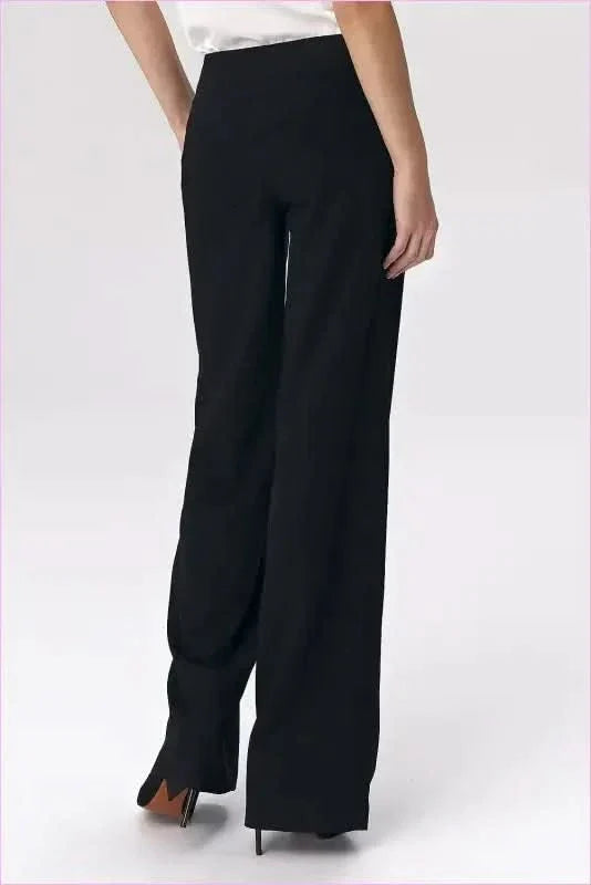 Black Palazzo Trousers Unique Fashion Style