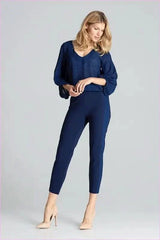 Brocade Stripe Black Trousers Unique Fashion Style