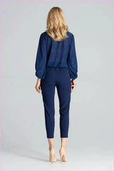 Brocade Stripe Black Trousers Unique Fashion Style