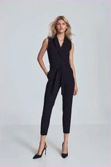 Brown Sleeveless Bodysuit Unique Fashion Style