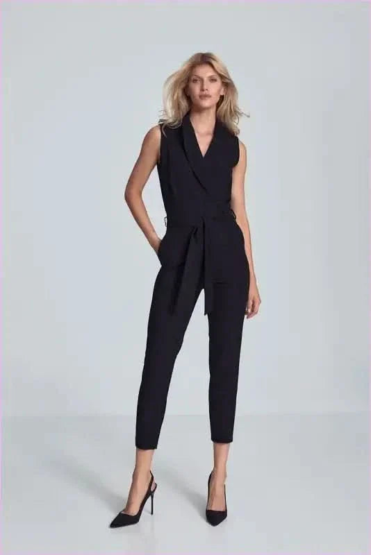 Brown Sleeveless Bodysuit Unique Fashion Style