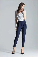 Burgundy Pleated Trousers Unique Style