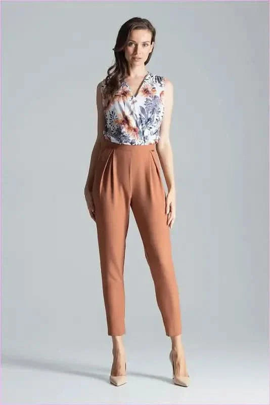 Burgundy Pleated Trousers Unique Style
