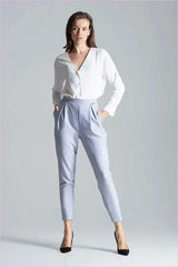Burgundy Pleated Trousers Unique Style