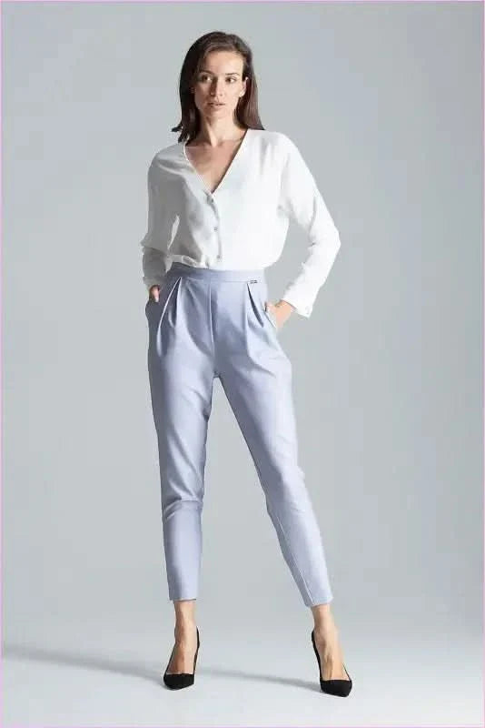 Burgundy Pleated Trousers Unique Style