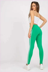 Buzz Green Fashionable Basic Leggings
