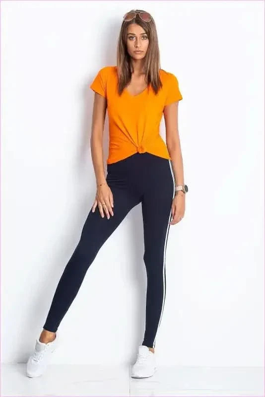 Buzz Green Fashionable Basic Leggings