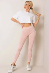Buzz Green Fashionable Basic Leggings