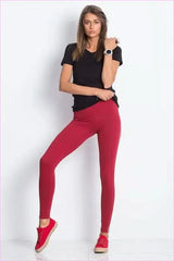 Buzz Green Fashionable Basic Leggings