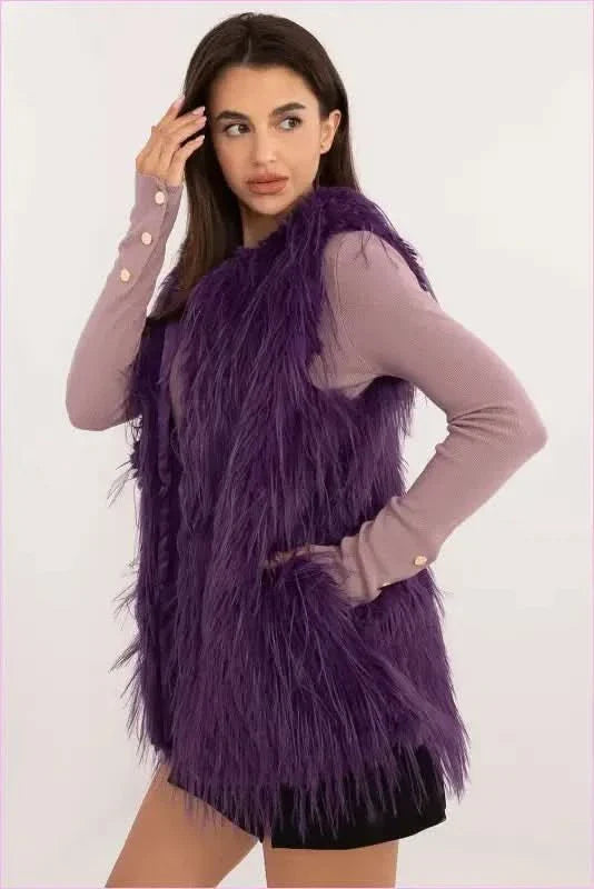 Casual Fur Vest Stylish Layering Fashion