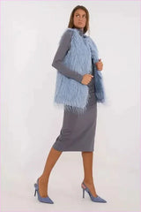 Casual Style Fur Vest Polyester Fashion