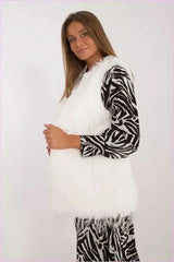 Casual Style Fur Vest Polyester Fashion