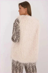 Casual Style Fur Vest Polyester Fashion