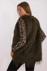 Casual Style Fur Vest Polyester Fashion