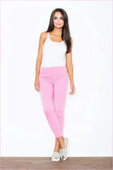 Chic 7/8 Cigarette Pants Unique Style Fashion