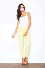 Chic 7/8 Cigarette Pants Unique Style Fashion