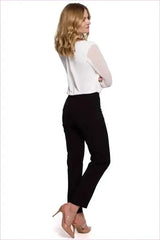 Classic Straight Leg Trousers Fashion Style