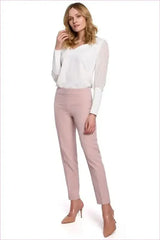 Classic Straight Leg Trousers Fashion Style