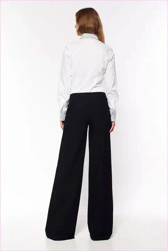 Cobalt Palazzo Pants Unique Spring Fashion Style