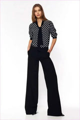 Cobalt Palazzo Pants Unique Spring Fashion Style