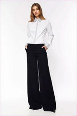 Cobalt Palazzo Pants Unique Spring Fashion Style