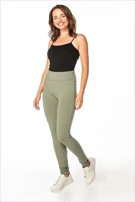 Comfy Cotton Knit Pants Polish Style
