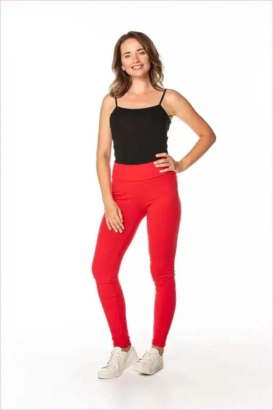 Comfy Cotton Knit Pants Polish Style