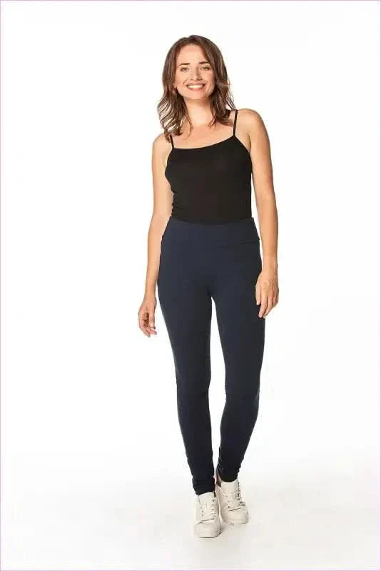 Comfy Cotton Knit Pants Polish Style