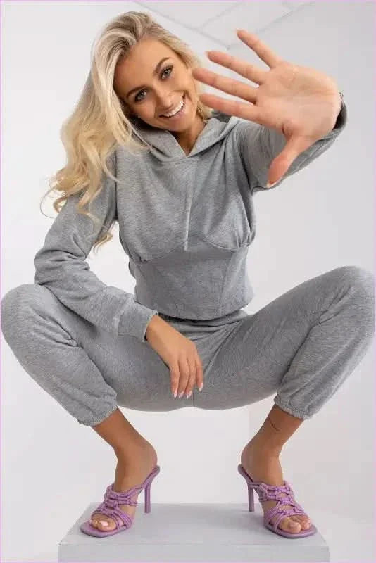 Corset Sweatshirt Set Unique Fashion Style