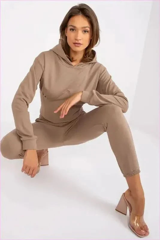Corset Sweatshirt Set Unique Fashion Style