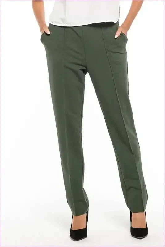 Cotton Knit Trousers Unique Style Fashion
