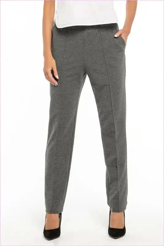 Cotton Knit Trousers Unique Style Fashion