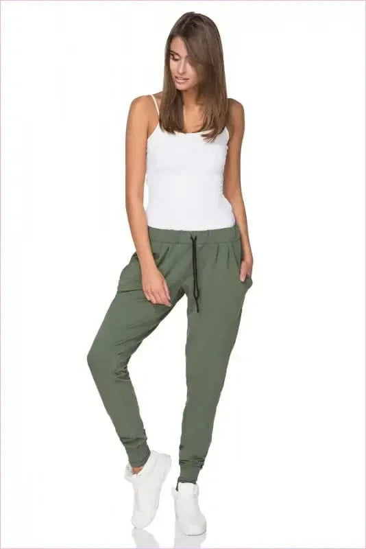 Cotton Welt Trousers Unique Style