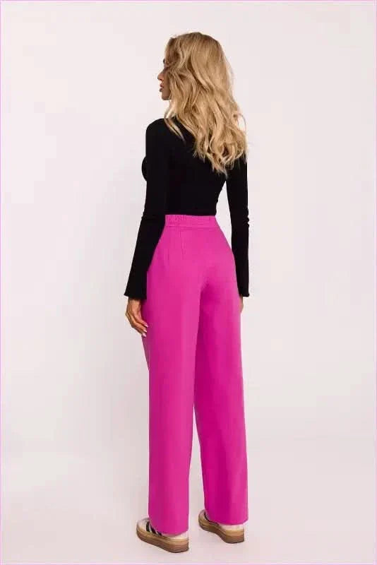Cotton Wide Leg Pants Unique Style Fashion