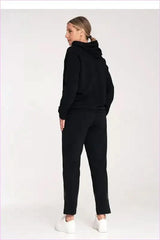 Crinkled Waist Cotton Pants Unique Style