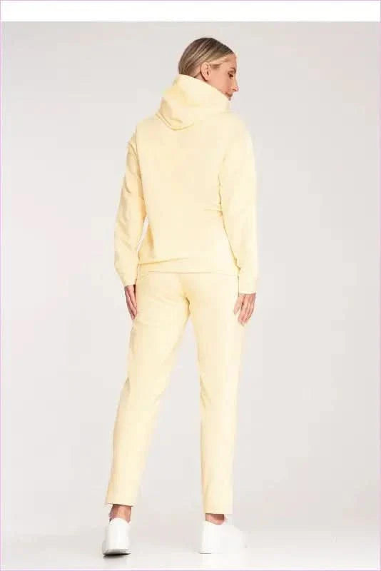 Crinkled Waist Cotton Pants Unique Style
