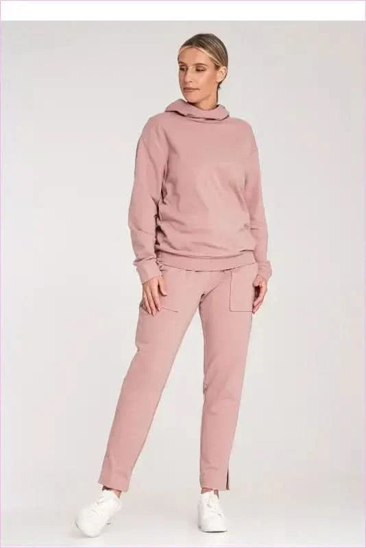 Crinkled Waist Cotton Pants Unique Style