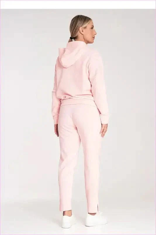 Crinkled Waist Cotton Pants Unique Style