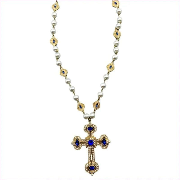Crowned Pearl Necklace an Avant-garde Piece Marries Raw Power and Elegance