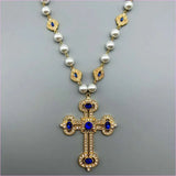 Crowned Pearl Necklace an Avant-garde Piece Marries Raw Power and Elegance