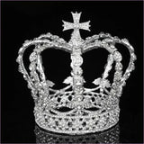 Crystal Vintage Royal Crown for Men and Women