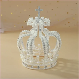 Crystal Vintage Royal Crown for Men and Women