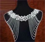 Crystals Wedding Neck Bolero for an Elegant Bridal Look