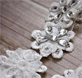 Crystals Wedding Neck Bolero for an Elegant Bridal Look
