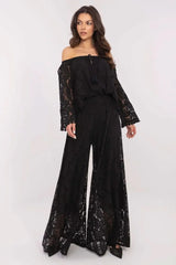Lace Palazzo Pants Everyday Wear Fashion Style