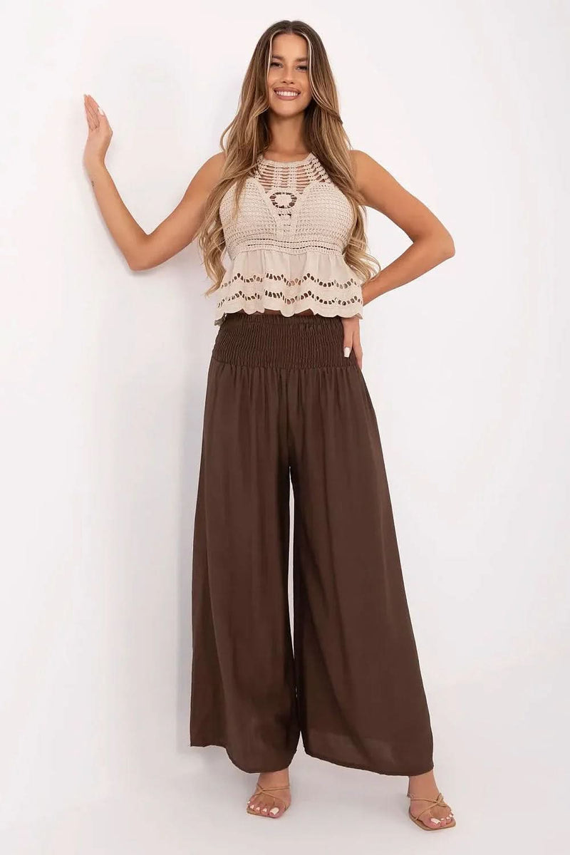 Casual Comfort Palazzo Pants Unique Style Fashion