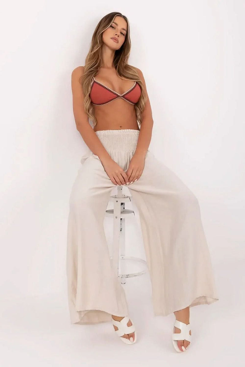 Casual Comfort Palazzo Pants Unique Style Fashion
