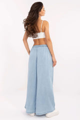 Women High Waist Wide Leg Trousers